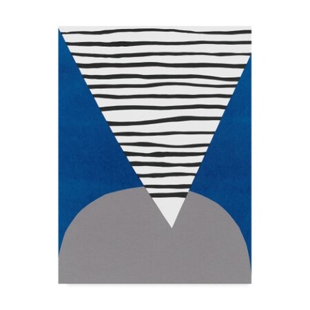 Renee W. Stramel 'Memphis In Blue Iv' Canvas Art,24x32